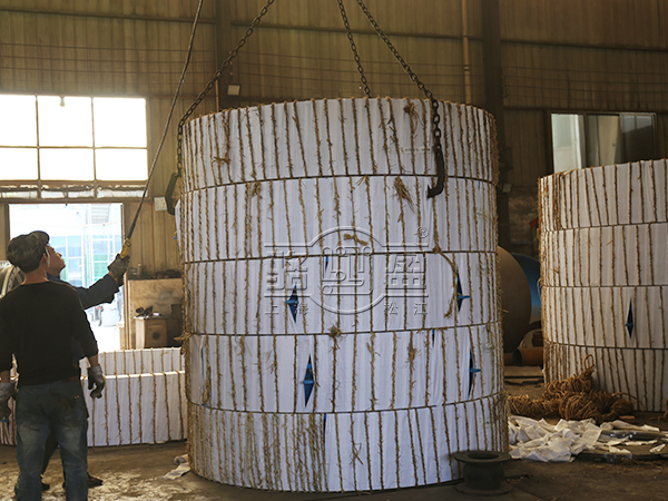 上海駱盈向虹橋商務區供貨現場