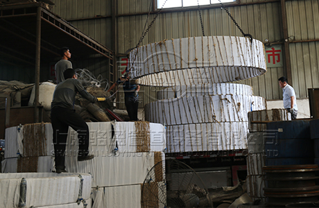 上海駱盈為華為中央機房提供橡膠軟接頭