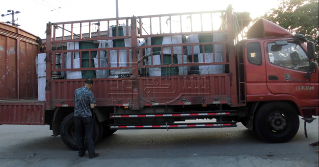 剛性防水套管裝貨現場